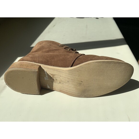 BDG WOMENS BROWN CASUAL OXFORD LACE UP SUEDE ANKLE LACE UP DRESS BOOT SIZE 8.0 - Picture 8 of 15